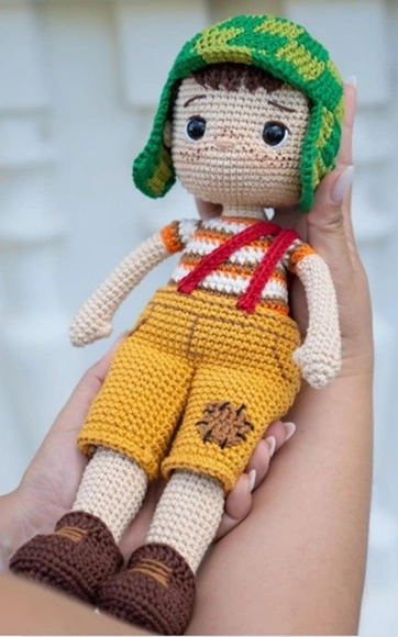 Chaves em Amigurumi