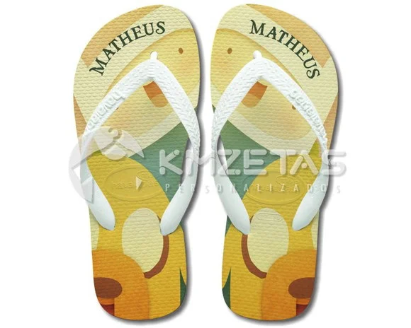 Chinelo Adventure Time Personalizado Havaianas Top Finn Jake