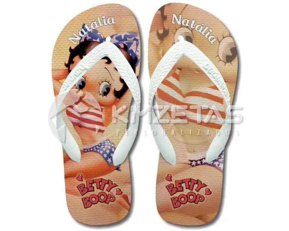 Chinelo Betty Boop Havaianas Top Personalizada