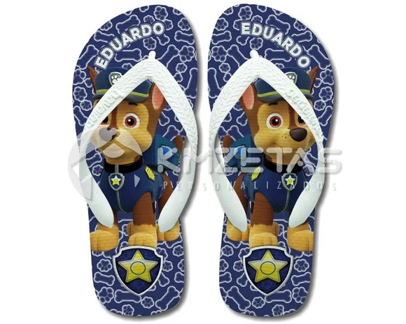 Chinelo Chase Patrulha Canina Personalizado Havaianas