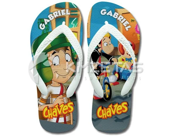 Chinelo Chaves El Chavo Personalizado Havaianas Top