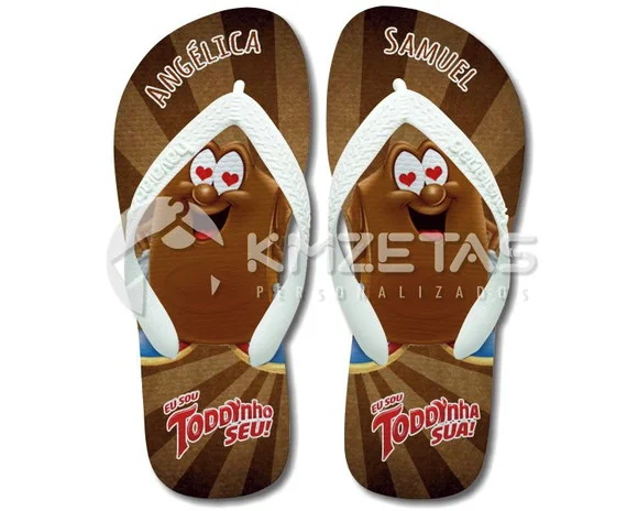 Chinelo Dia dos Namorados Havaianas Sandália Personalizado