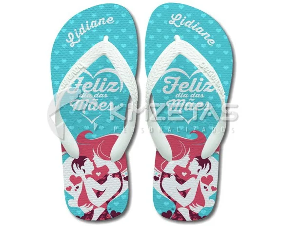 Chinelo Feliz Dia das Mães Personalizado Havaianas Top