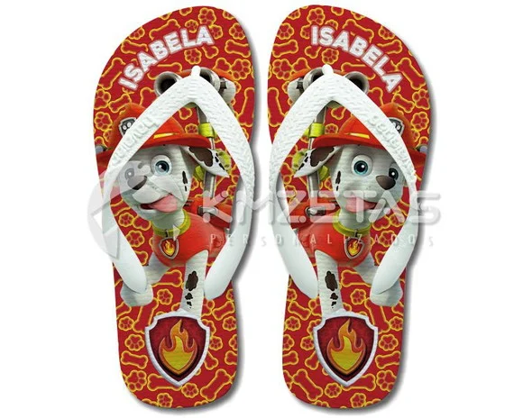 Chinelo Marshall Patrulha Canina Personalizado Havaianas