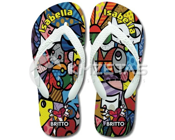 Chinelo Romero Personalizado Britto Havaianas Top Original