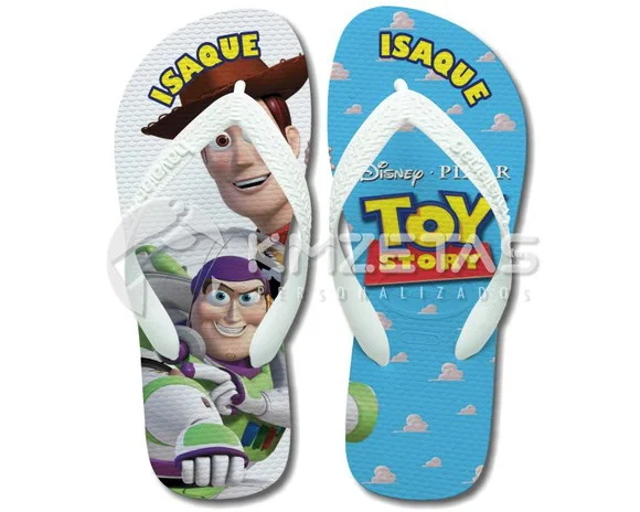 Chinelo Toy Story Festa Infantil Personalizado Havaianas Top