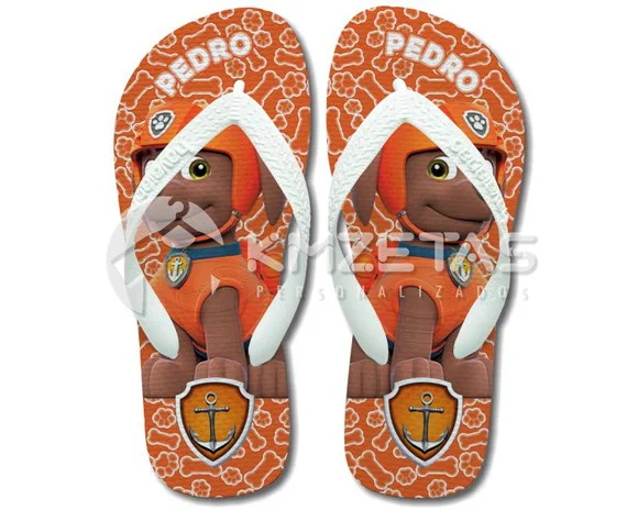 Chinelo Zuma Patrulha Canina Personalizado Havaianas