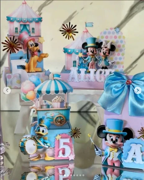 Circo Minnie e Mickey Arquivo Digital de Corte Studio e pdf