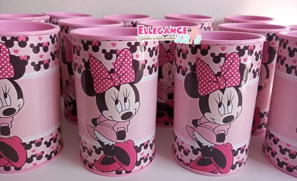 Cofrinho Minnie Rosa