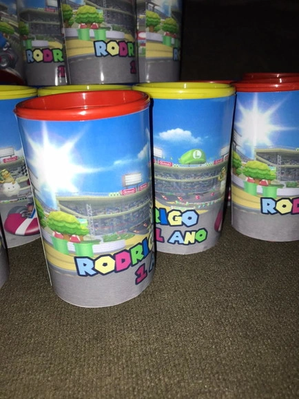 Cofrinho Personalizado Mario Kros