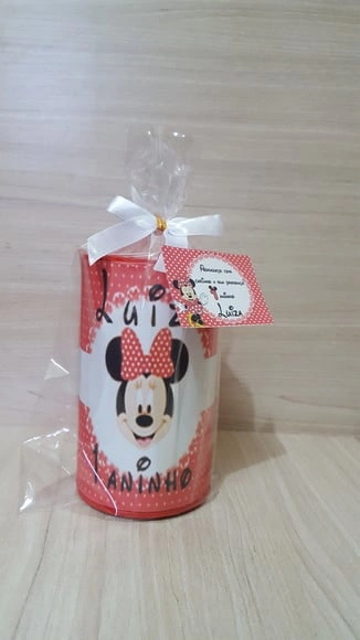 Cofrinho Minnie Vermelha