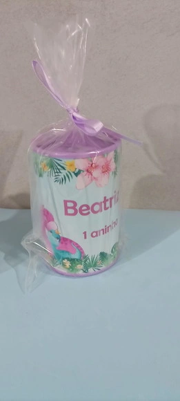 Cofrinhos Personalizado Dino Baby Rosa