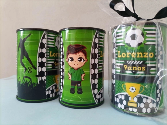 Cofrinho Personalizado Futebol