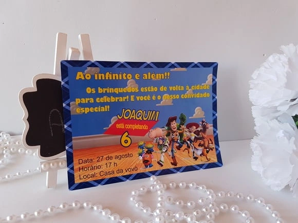 Convite Toy Store