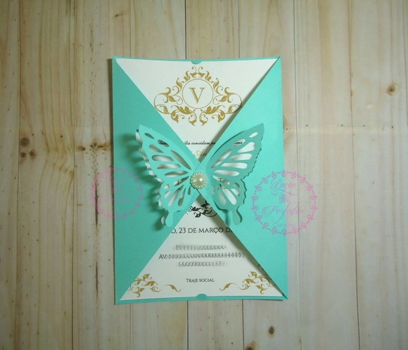 Convite 15 Anos Borboleta ref 2011