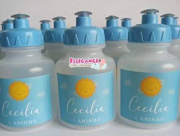 Garrafinha Squeeze Raio de Sol