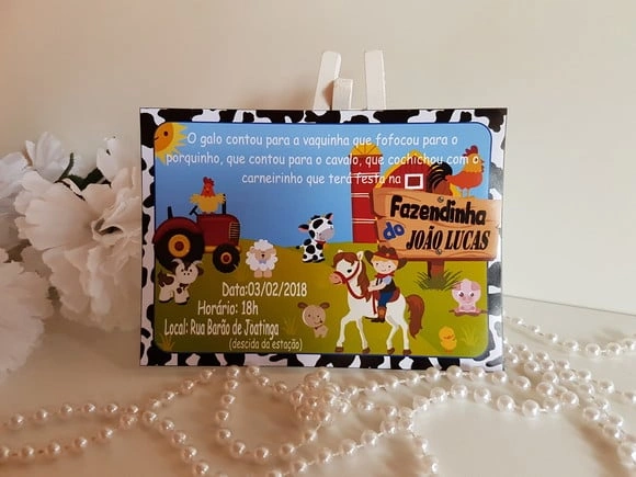 Convite Fazendinha