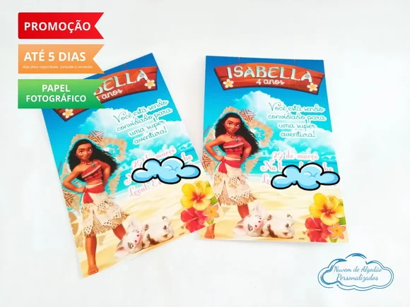 Convite Moana