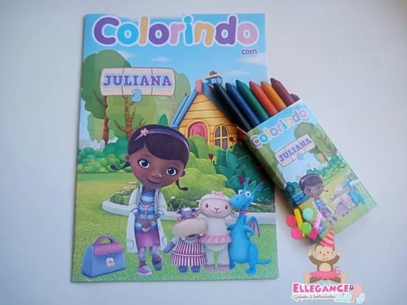 Livrinho de Colorir Doutora Brinquedos