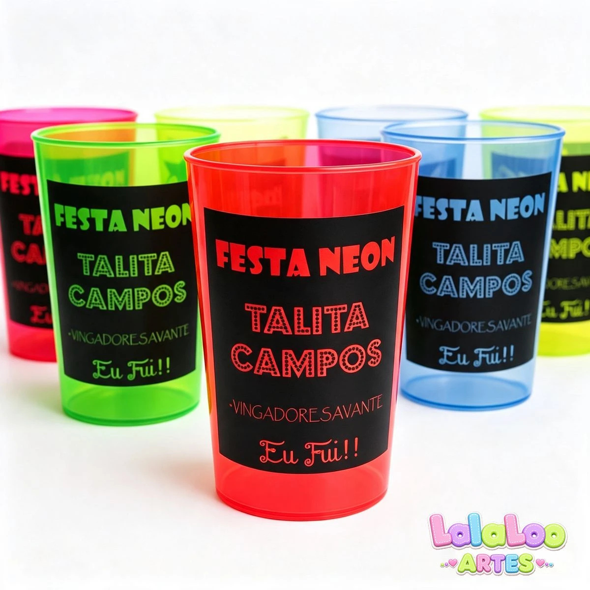 Copo Festa Neon