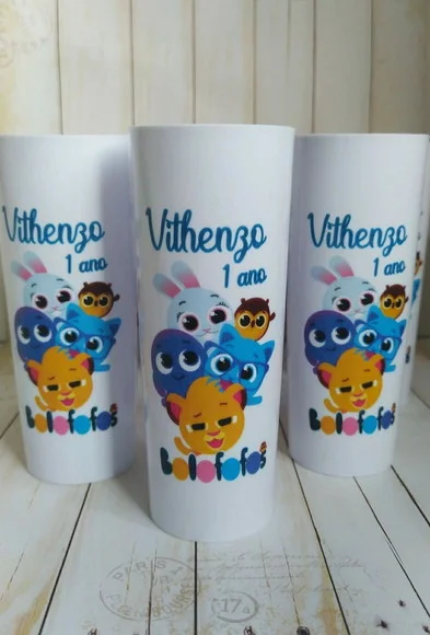 Copo Long Drink Bolofofos Personalizado