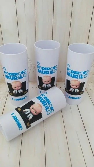 Copo Long Drink Poderoso Chefinho Personalizado