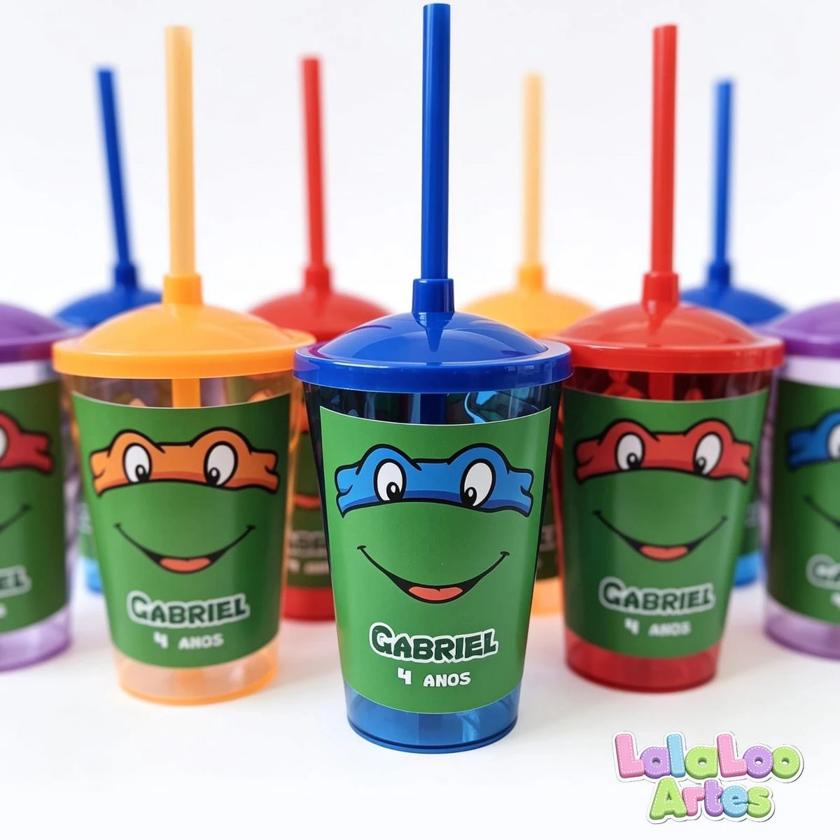 Copo Tartarugas Ninja Personalizado