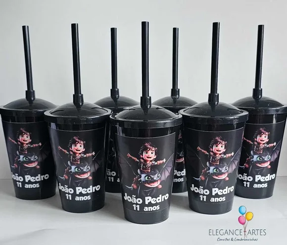 Copo Twister 400ml Como Treinar o Seu Dragão