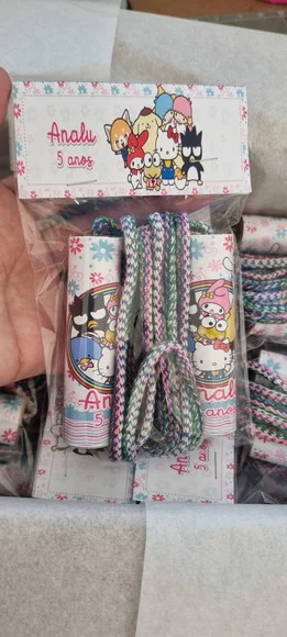 Corda Personalizada Hello Kitty e Turma