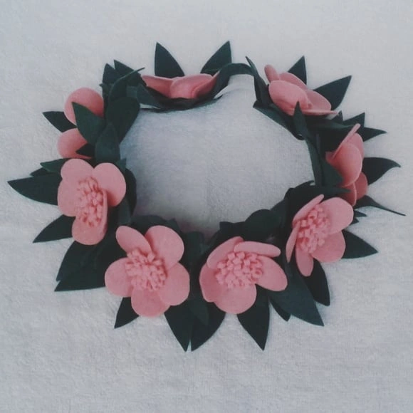 Coroa de Flores Estilo Moana