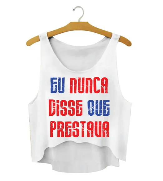 Cropped Carnaval Eu Nunca Disse que Prestava