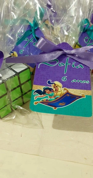 Cubo Mágico Personalizado Aladim
