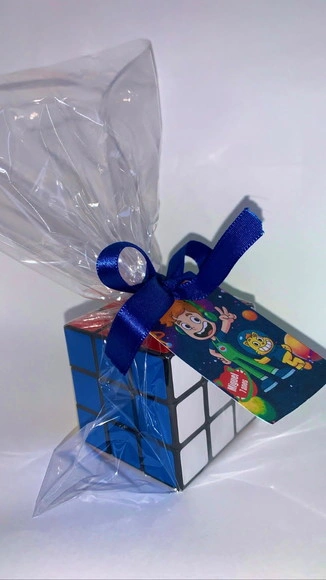 Cubo Mágico Personalizado Gato Galáctico