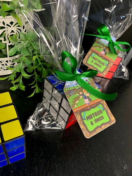 Cubo Mágico Personalizado Minecraft