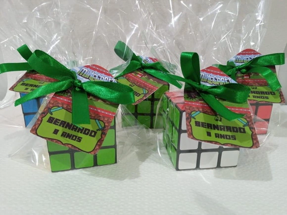 Cubo Mágico Personalizado Minecraft