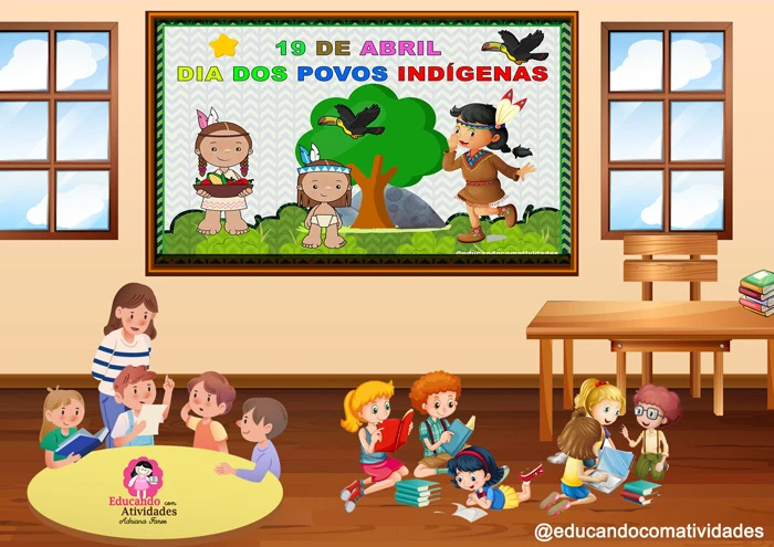 DECORAÇÃO DE SALA POVOS INDÍGENAS