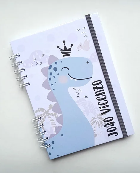 Diário de Rotina do Bebê A5 - Escolha o Tema p/ Capa