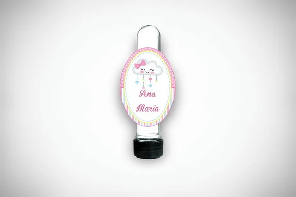 Adesivo Personalizado Tubete Chuva de Amor