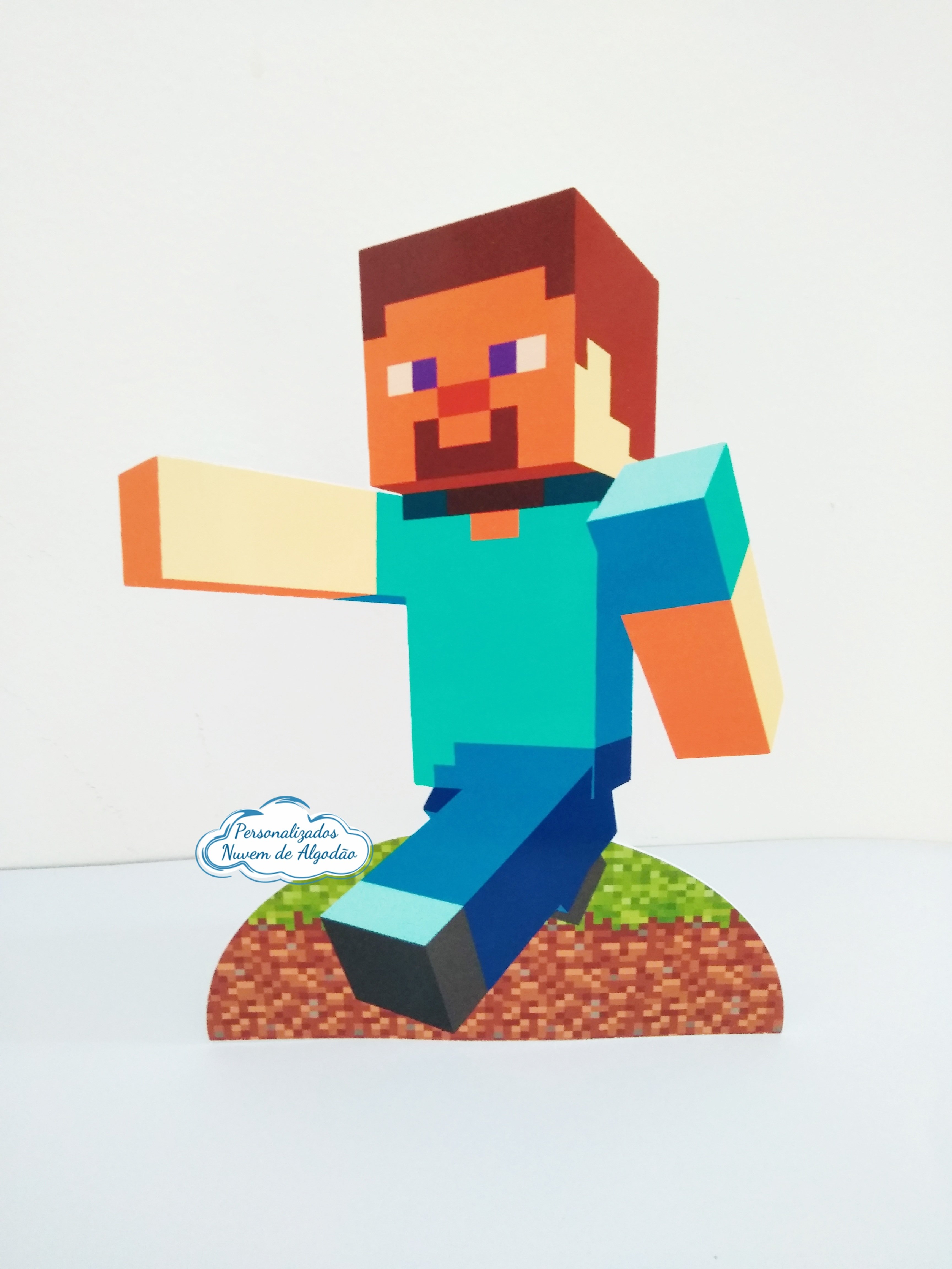 Display de mesa Minecraft 27cm - Steve