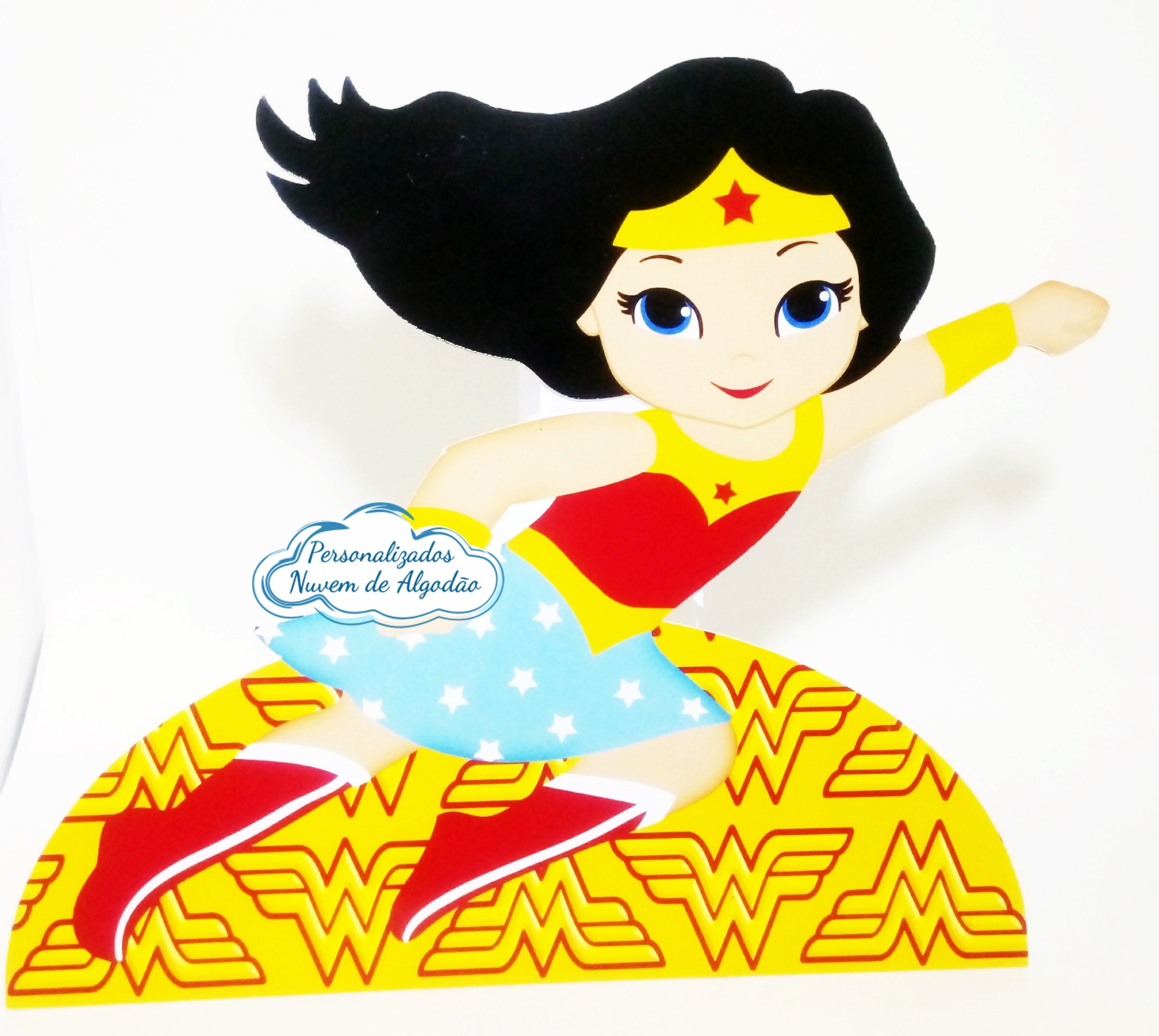 Display de mesa Mulher Maravilha 27cm - Voando