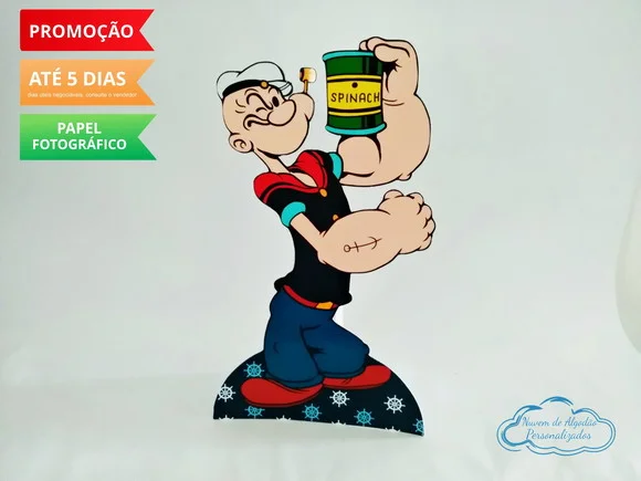 Display de mesa - Olivia Palito e Popeye