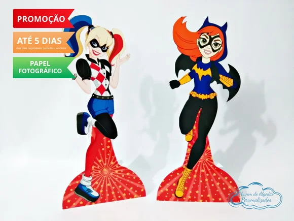 Display de Mesa Super Hero Girls