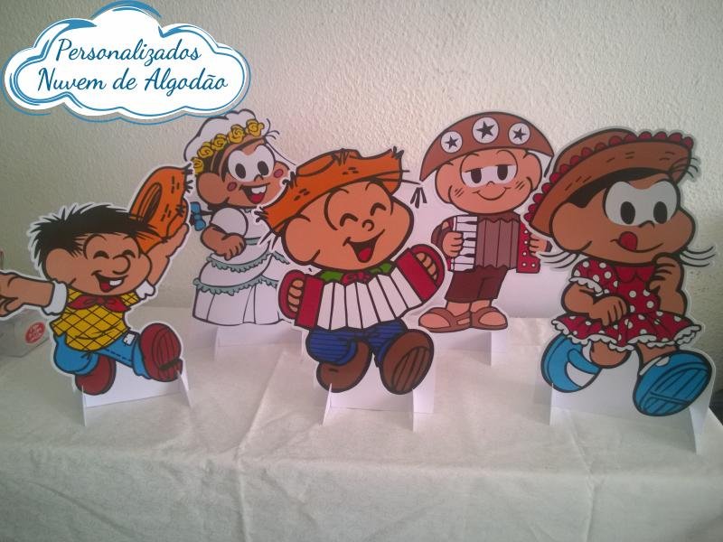 Display de mesa Turma da Mônica 27cm