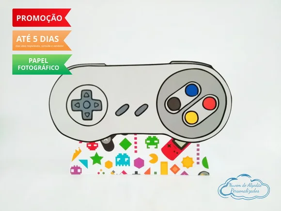 Display de mesa Video Game