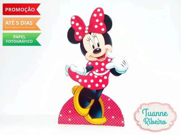 Display Grande - Minie Vermelha
