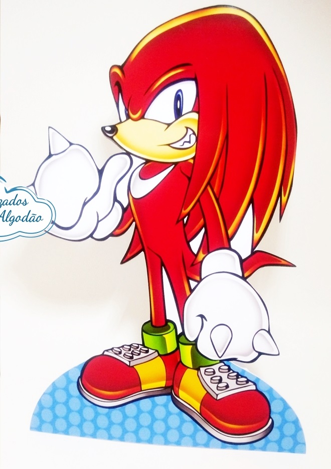 Display de mesa SONIC 39cm - Knuckels