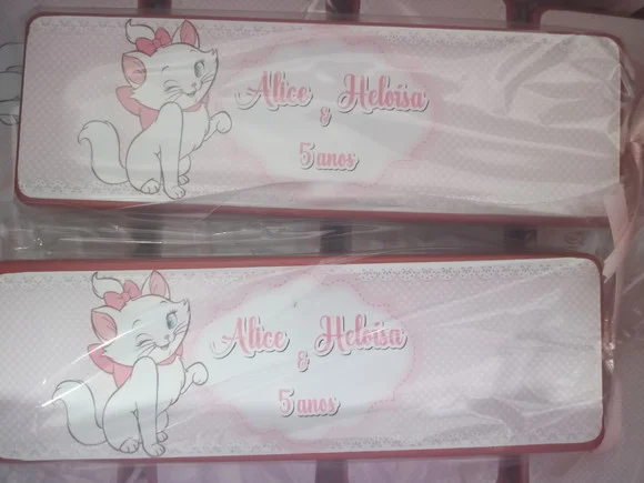 Domino Personalizado Gatinha Marie