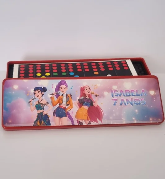 Domino Personalizado Guerreiras do Kpop