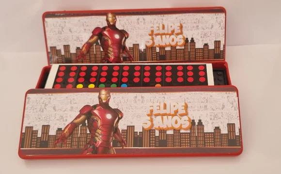 Domino Personalizado Homem de Ferro