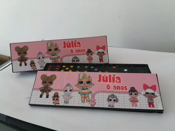 Domino Personalizado Lol Surprise